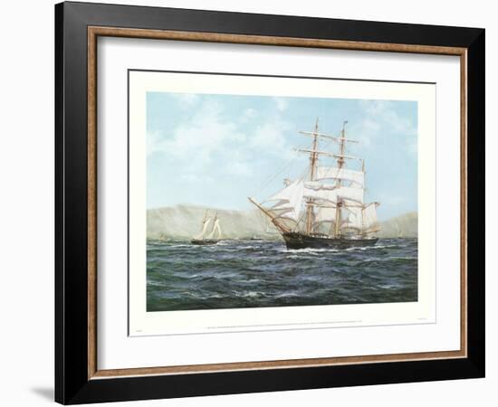 Barque Annie Johnson-Unknown Scott-Framed Art Print