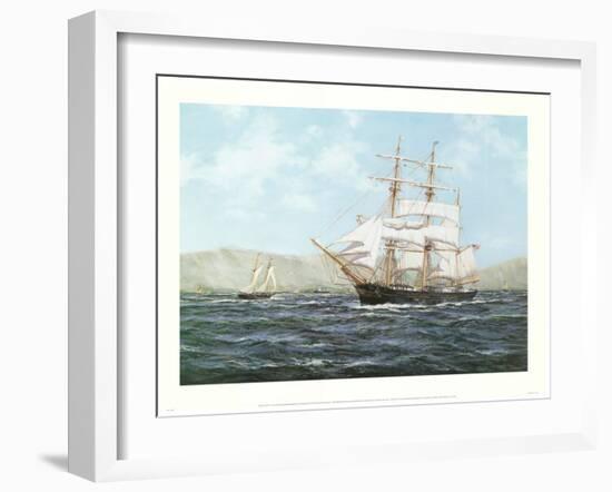 Barque Annie Johnson-Unknown Scott-Framed Art Print