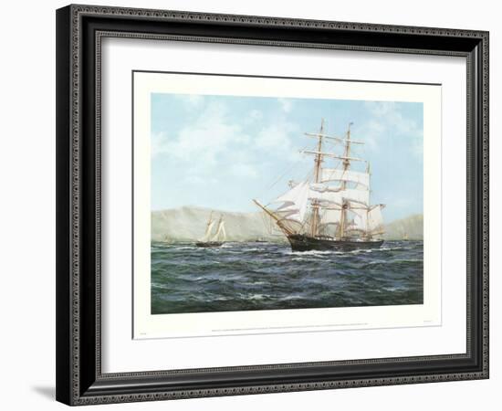 Barque Annie Johnson-Unknown Scott-Framed Art Print