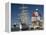 Barque the Viking and Gotheborgsutkiken, Gothenburg, Sweden, Scandinavia, Europe-Robert Cundy-Framed Premier Image Canvas