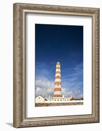 Barra Lighthouse, Costa Nova, Aveiro, Portugal-Julie Eggers-Framed Photographic Print