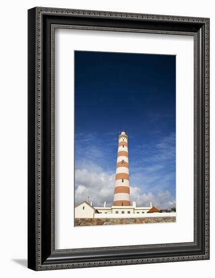 Barra Lighthouse, Costa Nova, Aveiro, Portugal-Julie Eggers-Framed Photographic Print