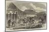 Barracks for British Troops in Course of Erection at Yokohama-null-Mounted Giclee Print