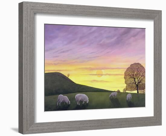 Barratt's Hill, 2004-Ann Brain-Framed Giclee Print