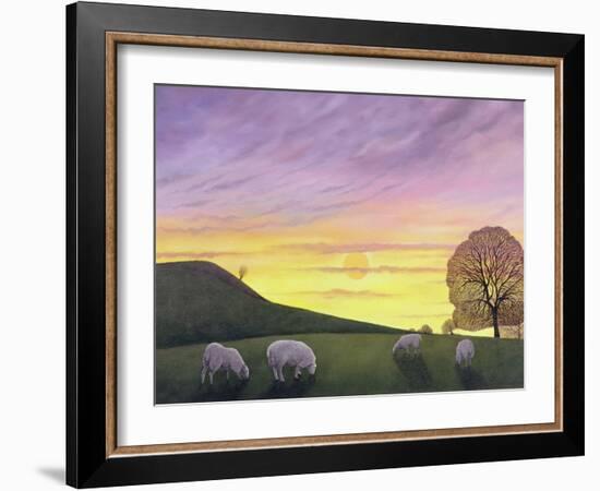 Barratt's Hill, 2004-Ann Brain-Framed Giclee Print