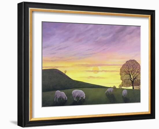 Barratt's Hill, 2004-Ann Brain-Framed Giclee Print