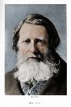 John Ruskin, English critic, poet and artist, c1880s-Barraud-Giclee Print