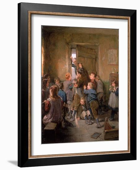 Barred Out (29th May), 1896-Ralph Hedley-Framed Giclee Print