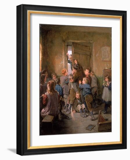 Barred Out (29th May), 1896-Ralph Hedley-Framed Giclee Print