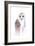 Barred Rainbow Owl-Michelle Faber-Framed Giclee Print