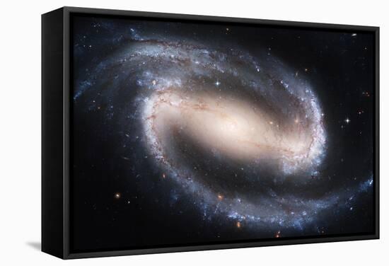 Barred Spiral Galaxy NGC 1300, HST Image-null-Framed Premier Image Canvas