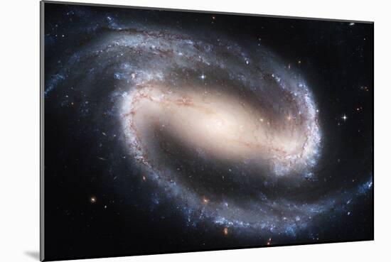 Barred Spiral Galaxy NGC 1300, HST Image-null-Mounted Photographic Print