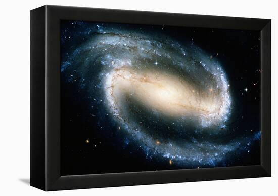 Barred Spiral Galaxy NGC 1300, Satellite View-Stocktrek-Framed Premier Image Canvas