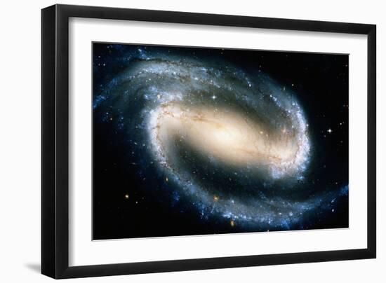 Barred Spiral Galaxy NGC 1300, Satellite View-Stocktrek-Framed Photographic Print