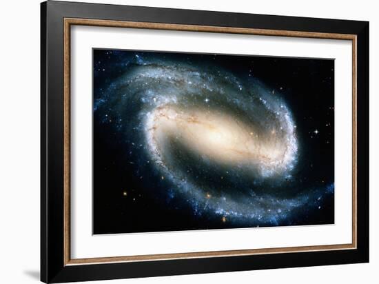 Barred Spiral Galaxy NGC 1300, Satellite View-Stocktrek-Framed Photographic Print