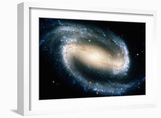 Barred Spiral Galaxy NGC 1300, Satellite View-Stocktrek-Framed Photographic Print