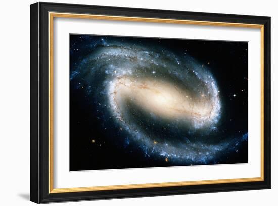 Barred Spiral Galaxy NGC 1300, Satellite View-Stocktrek-Framed Photographic Print