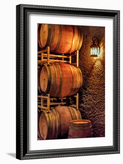 Barrel Cave, Red Mountain Ava, Eastern Yakima Valley, Washington, USA-Richard Duval-Framed Photographic Print