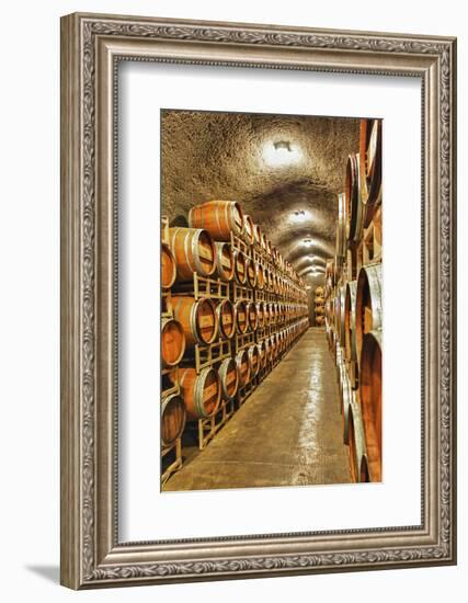 Barrel Cave, Red Mountain Ava, Eastern Yakima Valley, Washington, USA-Richard Duval-Framed Photographic Print