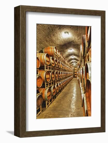 Barrel Cave, Red Mountain Ava, Eastern Yakima Valley, Washington, USA-Richard Duval-Framed Photographic Print