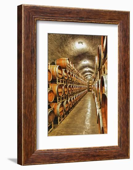 Barrel Cave, Red Mountain Ava, Eastern Yakima Valley, Washington, USA-Richard Duval-Framed Photographic Print