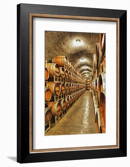 Barrel Cave, Red Mountain Ava, Eastern Yakima Valley, Washington, USA-Richard Duval-Framed Photographic Print