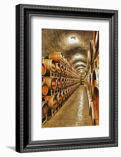 Barrel Cave, Red Mountain Ava, Eastern Yakima Valley, Washington, USA-Richard Duval-Framed Photographic Print