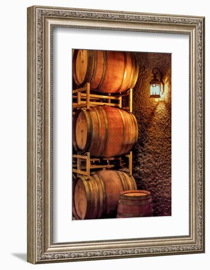 Barrel Cave, Red Mountain Ava, Eastern Yakima Valley, Washington, USA-Richard Duval-Framed Photographic Print