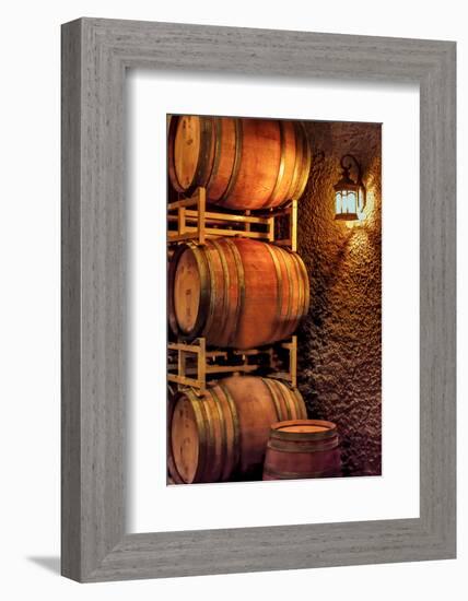 Barrel Cave, Red Mountain Ava, Eastern Yakima Valley, Washington, USA-Richard Duval-Framed Photographic Print