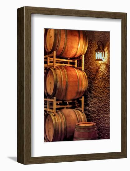 Barrel Cave, Red Mountain Ava, Eastern Yakima Valley, Washington, USA-Richard Duval-Framed Photographic Print