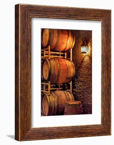 Barrel Cave, Red Mountain Ava, Eastern Yakima Valley, Washington, USA-Richard Duval-Framed Photographic Print