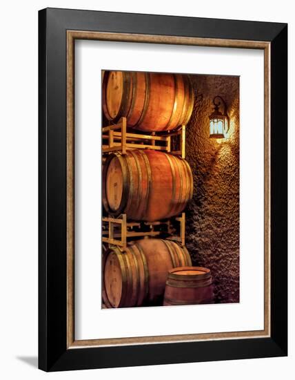 Barrel Cave, Red Mountain Ava, Eastern Yakima Valley, Washington, USA-Richard Duval-Framed Photographic Print