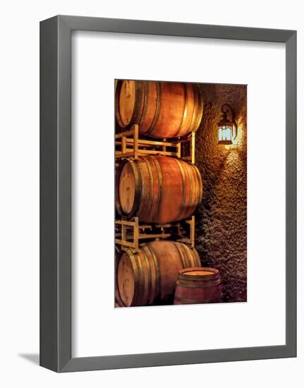 Barrel Cave, Red Mountain Ava, Eastern Yakima Valley, Washington, USA-Richard Duval-Framed Photographic Print