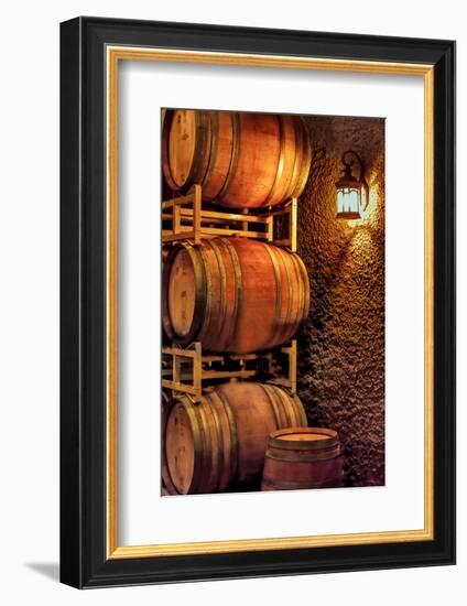 Barrel Cave, Red Mountain Ava, Eastern Yakima Valley, Washington, USA-Richard Duval-Framed Photographic Print