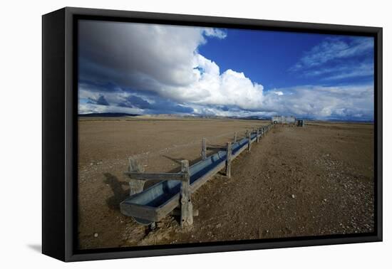 Barrel Spring, Ely, Nevada. a Remote Spring in the Nevada Desert-Richard Wright-Framed Premier Image Canvas