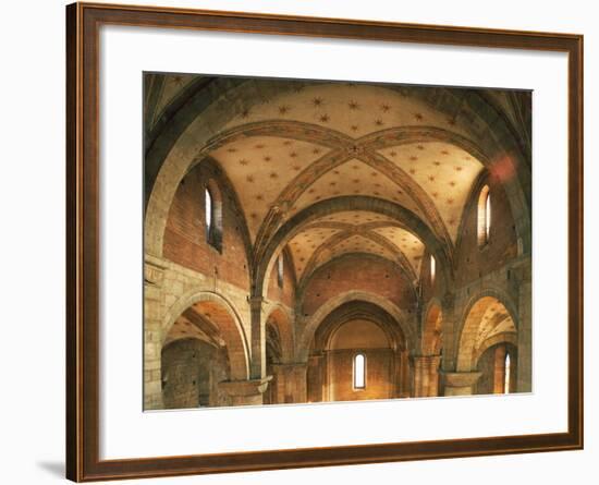 Barrel Vaults, Church of San Lorenzo, Trento, Trentino- Alto Adige, Italy, 12th Century-null-Framed Giclee Print