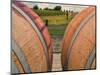 Barrels in Walla Walla Wine Country, Walla Walla, Washington, USA-Richard Duval-Mounted Photographic Print