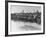 Barrels of Guiness's Stout Sitting in Front of the Brewery on the River Liffey, Dublin-William Vandivert-Framed Premium Photographic Print