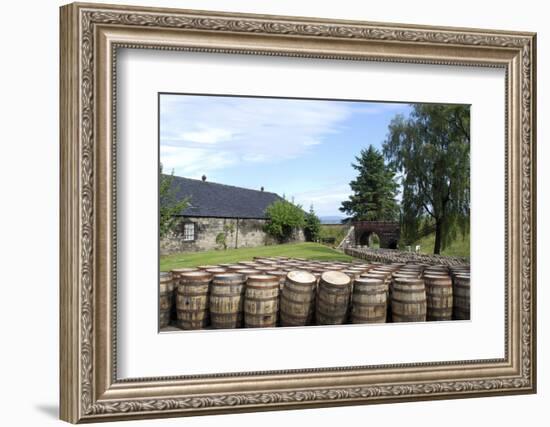 Barrels Waiting to Be Filled, Glenmorangie Distillery, Tain, Scotland-Lynn Seldon-Framed Photographic Print