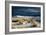 Barren Desert Landscape with Grasses under a Blue Sky-Jody Miller-Framed Photographic Print