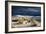 Barren Desert Landscape with Grasses under a Blue Sky-Jody Miller-Framed Photographic Print