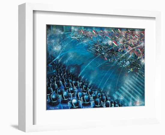 Barricade, 2006-Tamas Galambos-Framed Giclee Print