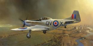 Hawker Hurricane (2D No.6 Squadron)-Barrie A F Clark-Giclee Print