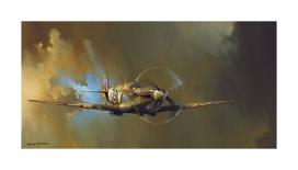 Spitfire-Barrie A F Clark-Art Print