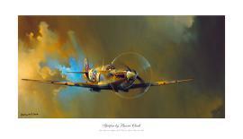 Spitfire-Barrie Clark-Art Print