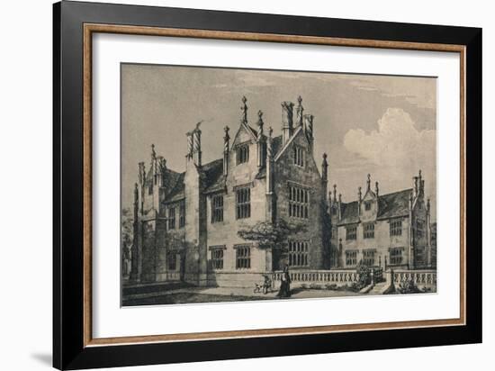 Barrington Court, Somerset, 1915-CJ Richardson-Framed Giclee Print