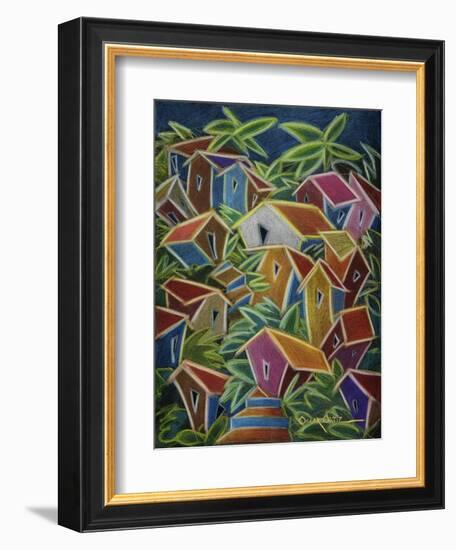 Barrio Lindo-Oscar Ortiz-Framed Giclee Print