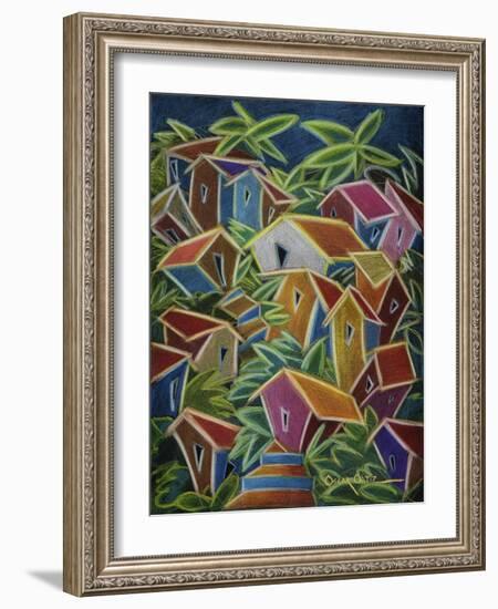 Barrio Lindo-Oscar Ortiz-Framed Giclee Print