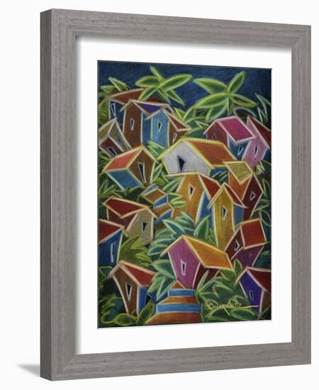 Barrio Lindo-Oscar Ortiz-Framed Giclee Print