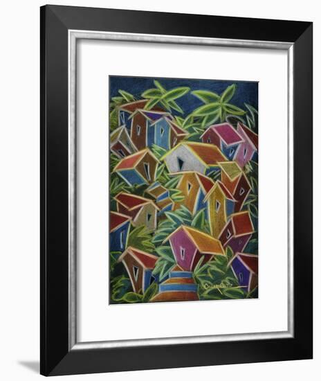 Barrio Lindo-Oscar Ortiz-Framed Giclee Print